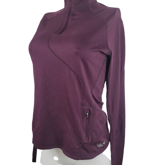 Mountain Hardware Purple 1/4 Zip Lightweight Pullover Athletic Jacket Small - Picture 2 of 7
